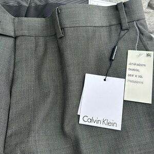 Calvin Klein with tag Brand New Suit Pants, Size 36in and Inseam 32in